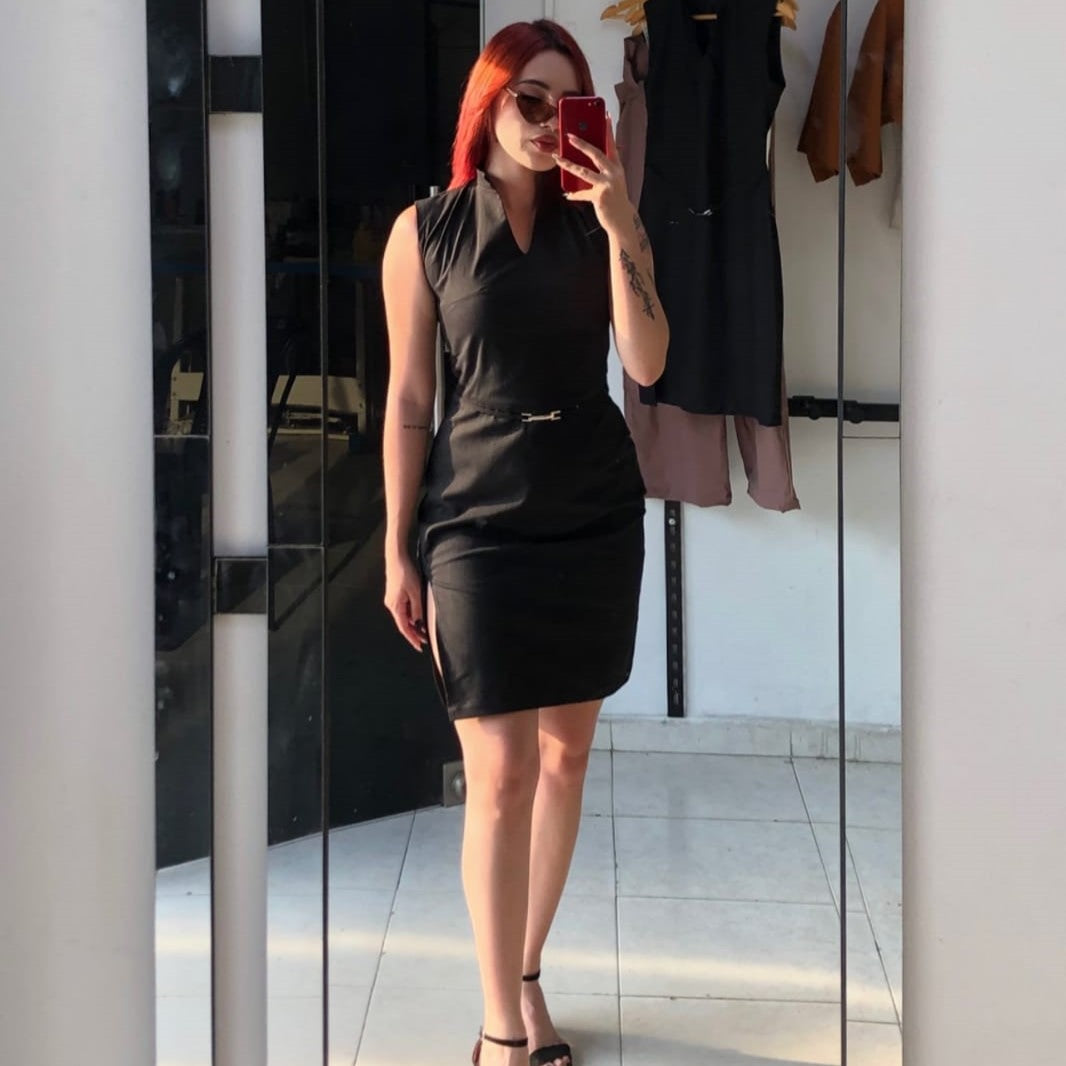 Vestido Pitillo Negro