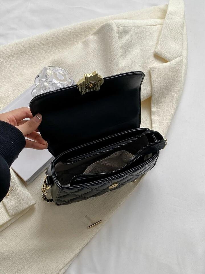 Bolso Pequeño Con Cadena de Gato